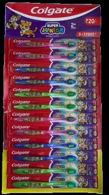 Wholesale Lot Of 15,000 Colgate 12 Card Kids Toothbrush Packs (Pack Of 12) – UPC 901314542045 – Each $1.95