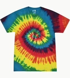 Wholesale Lot Of 720 Adult Tie Dye T-Shirts – S-2XL – 5.3 Oz – 100% Cotton – First Quality – Your Price Is Only $2.75 Each