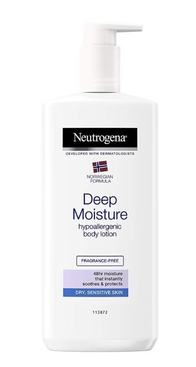 Wholesale Lot Of 2,502 Neutrogena Norwegian Formula 400ML Body Lotion Deep Moisture Sensitive – UPC 3574661098531 – $3.85 Each