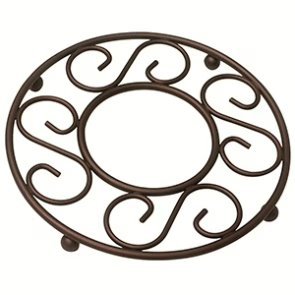 Wholesale Lot of Bronze Scroll Trivet (1,332 Units – UPC 857198106546) – Retail Price $5.99 Each – Your Price Only $1.50 Each