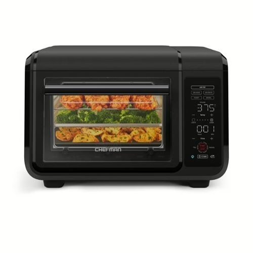 Wholesale Lot Of 500 Chefman EasyAir 15 Qt. Toaster Oven Air Fryers 5 Cooking Functions & 450°F Max Temperature – Black – MSRP $149.99 Each – Your Price Is Only $60 Each