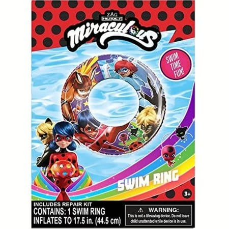 Wholesale Lot Of 1,440 Miraculous What Kids Want Ladybug Inflatable Swim Rings – UPC 687554341393 – Suggested Retail Price $7.50 Each – Your Price Is Only .95 Each