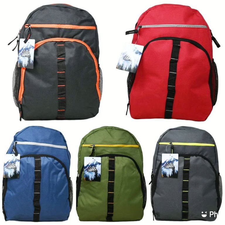 Wholesale Lot Of 1,477 Boys 17″ Backpacks Assorted Colors – UPC: 89305525388 – Your Price Is Only $10.00 Each – Smaller Quantities Available