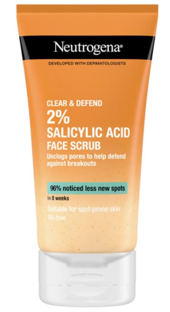 Wholesale Lot Of 9,779 Neutrogena Clear & Defend 150ML Face Scrub – UPC 3574661332505 – $3.15 Each