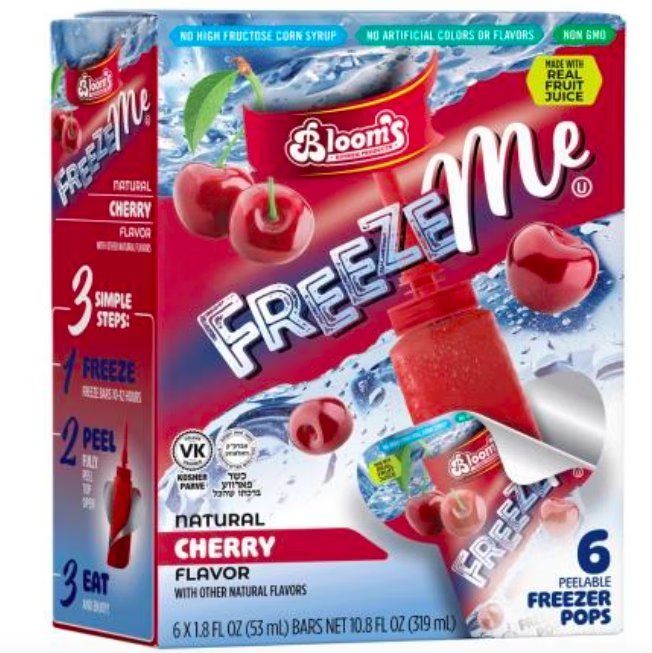Wholesale Lot Of 795 FreezeMe Freezer Pop Cherry Cases- 12 Packs Of 6 Pieces – UPC 860012270781 – $43.03 Each Case