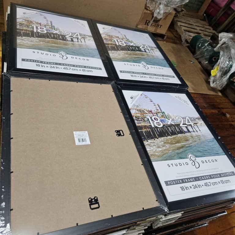 Wholesale Truckload Of 6,000 Brand New Frames And Display Cases – Wide Range Of Sizes – Your Price Is Only $1.50 Each