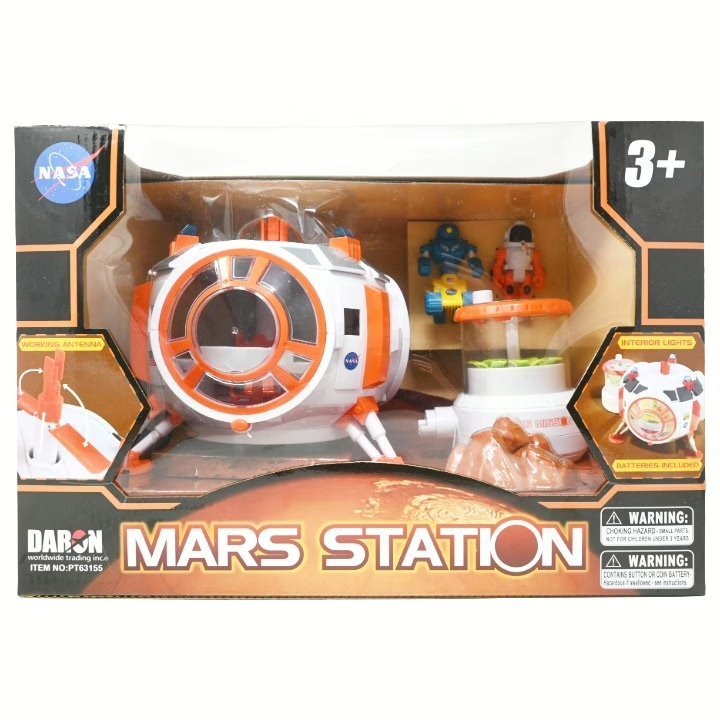Wholesale Lot Of 478 NASA Mars Mission Mars Station Playsets – Lights Up – UPC: 817346027369 – Your Price Is Only $25.00 Each – Smaller Quantities Available