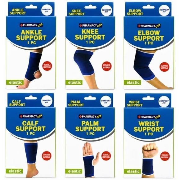 Wholesale Lot Of 2,153 PHARMACY BEST Comfort Fit Elastic Support Braces – Your Price Is Only $1.20 Each