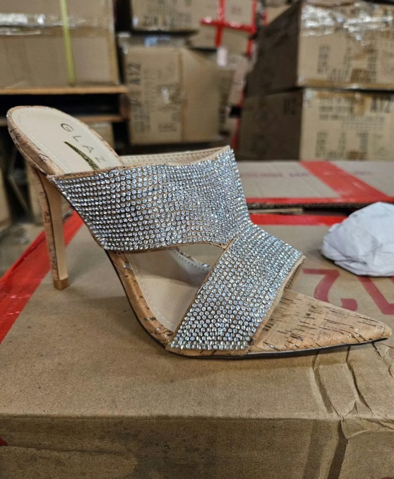 Wholesale Lot Of 16,000 Pairs Of Ladies Shoes – Sizes 6-10 – Original Cases – 27 Pallets – Your Price Is Only $1.00 Each