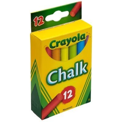 Wholesale Lot Of 144 Packs Of Crayola Colored Chalk – 12 Three Inch Sticks In A Pack – Your Price Is Only .75 Per Pack – Free Shipping