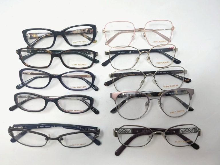 Wholesale Lot Of 10 Tory Burch Eye Frames – Original Retail Values To $200 Each – Your Price Is Only $19 Each