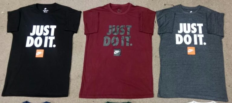 Wholesale Lot Of 100 Nike JUST DO IT Shirts – Only $9.00 Each – 1,200 Available