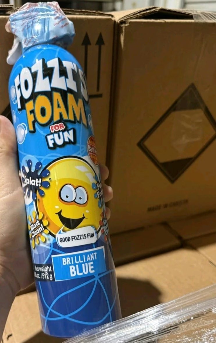 Wholesale Lot Of 3,000 Fozzi Foam Bath Foams For Kids – Colors Perfectly Pink, Groovy Green, And Brilliant Blue – MSRP $14.99 Each – Your Price Is Only .60 Each – Super Fun Impulse Product For Retail Sales!