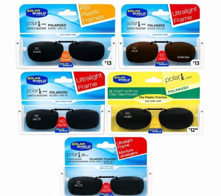 Wholesale Lot Of 1,440 Solar Shield Polarized Clip-On Sunglasses – MSRP $16.99 Each – Your Price Is Only $0.95 Each – Free Shipping