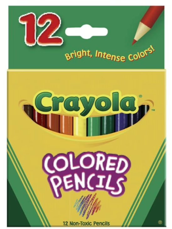 Wholesale Lot Of 5,184 Packs Of Crayola Color Pencils – 12 Pencils In A Pack – Only .88 Per Pack