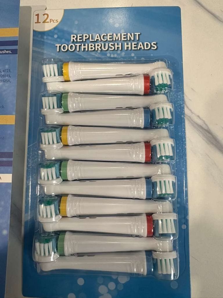Wholesale Lot Of 2,350 Pieces Of Toothbrush Replacement Heads Compatible With Oral B (12 pack) – Your Price Is Only $0.40 Each