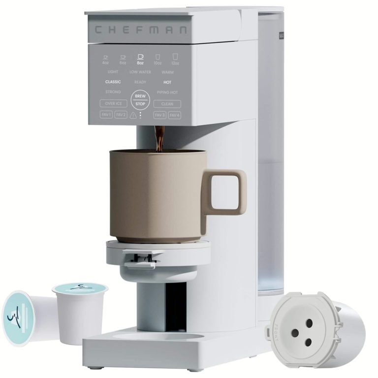 Wholesale Lot Of 500 Chefman Caffeinator Single Serve Coffee Makers 48 Oz. Reservoir – Concrete – MSRP $159.99 – Your Price Is Only $55.00 Each