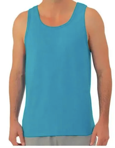 Wholesale Lot Of 720 Fruit Of The Loom And Jerzees Men’s Tank Tops – 100% Cotton – Assorted Colors – Size Small – Your Price Is Only $0.70 Each