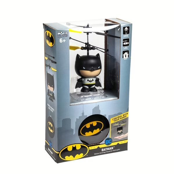 Wholesale Lot Of 240 World Tech Toys DC Superman, Batman, And Wonder Woman 3.5″ Flying Character UFO Helicopter Toys – Suggested Retail Values To $17.99 Each – Your Price Is Only $5.25 Each