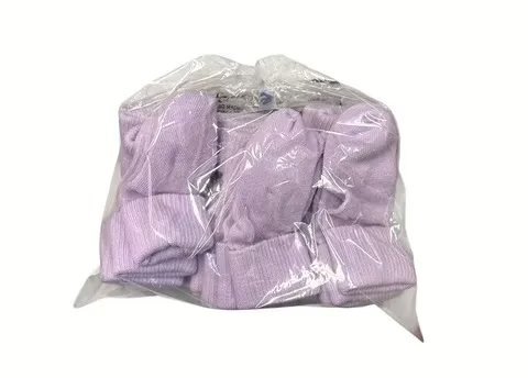 Wholesale Lot Of 1,800 Pairs Of Toddler Lilac Color Socks – Slightly Irregular – Your Price Is Only .35 Each Pair