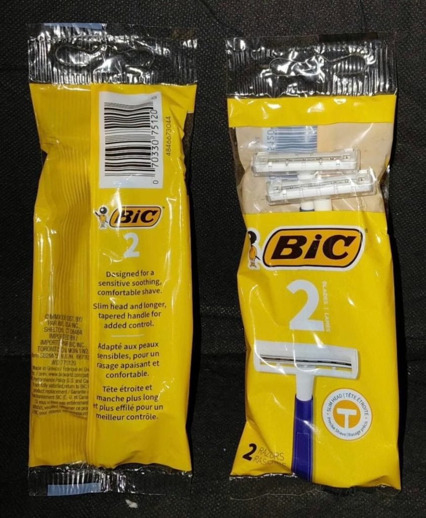 Wholesale Lot Of 92,000 Packs Of Bic Razors – Your Price Is Only .42 For Each Pack