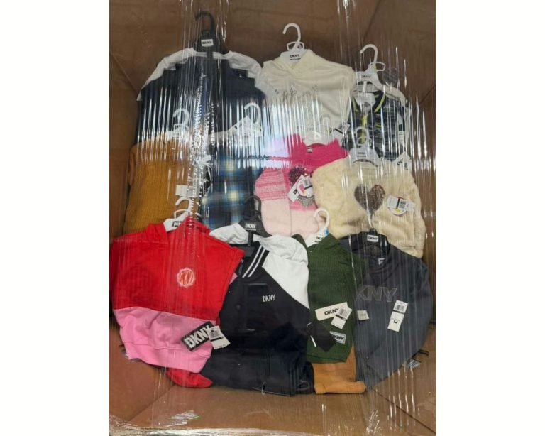 Wholesale Lot of 50 DKNY Girls & Boys Clothing Sets – Mixed Assorted Styles & Sizes – Designer Kids Apparel – Bulk Wholesale – Your Cost $17.05 Each