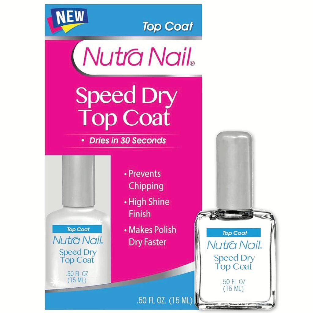Wholesale Lot Of 3,973 Nutra Nail Speed Dry 30 Second Top Coats with Green Tea Antioxidants – UPC 018515127327 – MSRP $2.50 Each – Your Price Is Only $2.50 Each