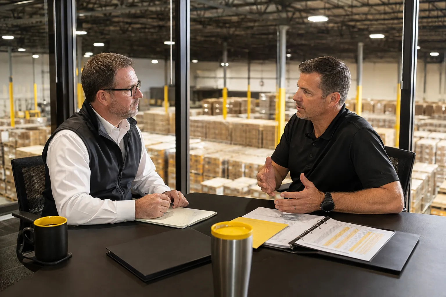 Business payment discussion