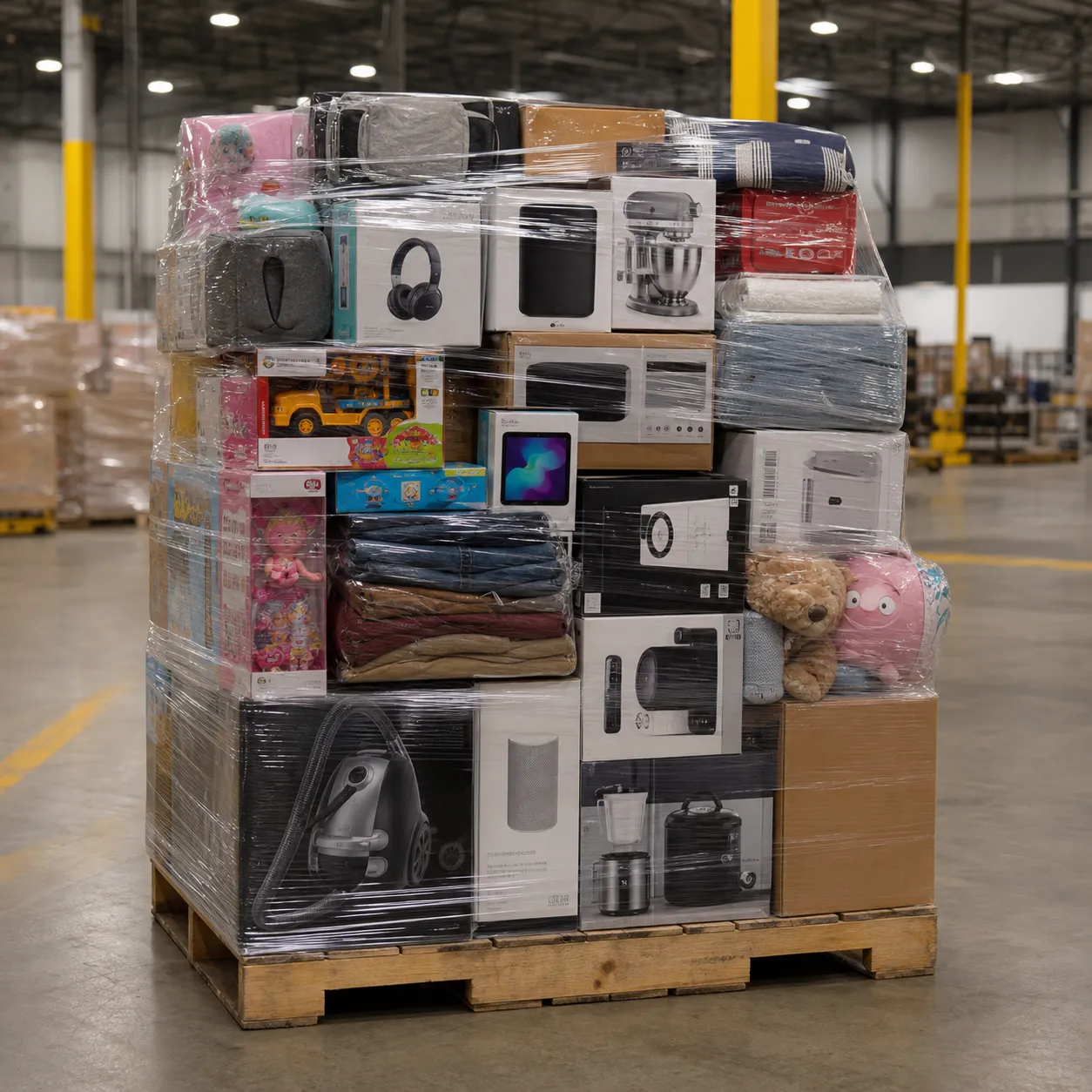Mixed general merchandise pallet