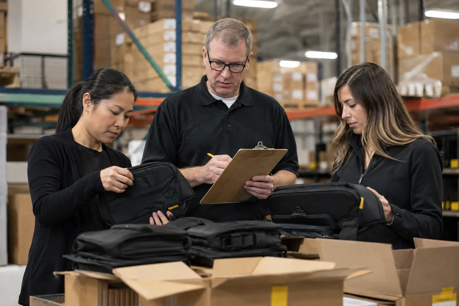 Wholesale team verifying product and business details